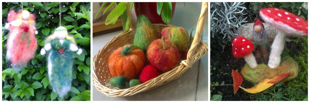 Needle felted items