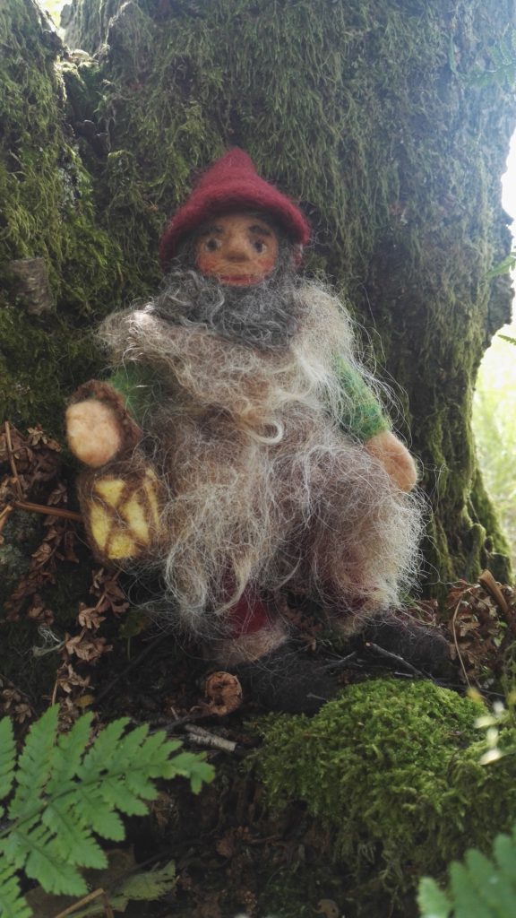 Dwarf Mirko, needle felted